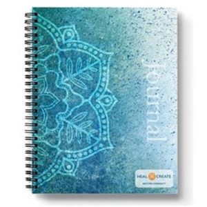 Heal + Create Spiral Journal