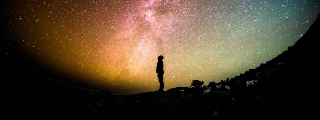 silhouette photography of person